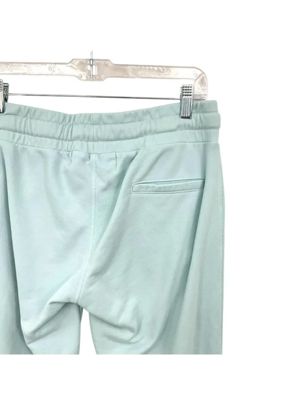 Lemon Limon Ice Melt Jogger Pants Womens Medium Green French Terry Drawstring